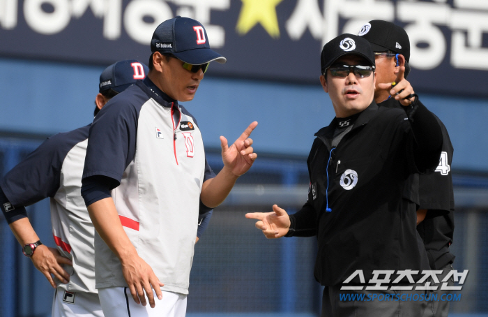 '강승호 투런포+양의지 3안타+철벽 불펜' 두산, LG에 3:2 짜릿승 …
