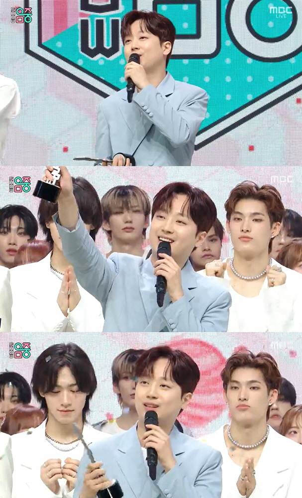 이찬원, '뮤직뱅크'→'음악중심'까지 1위…"찬스에게 항상 감사해"[공식…