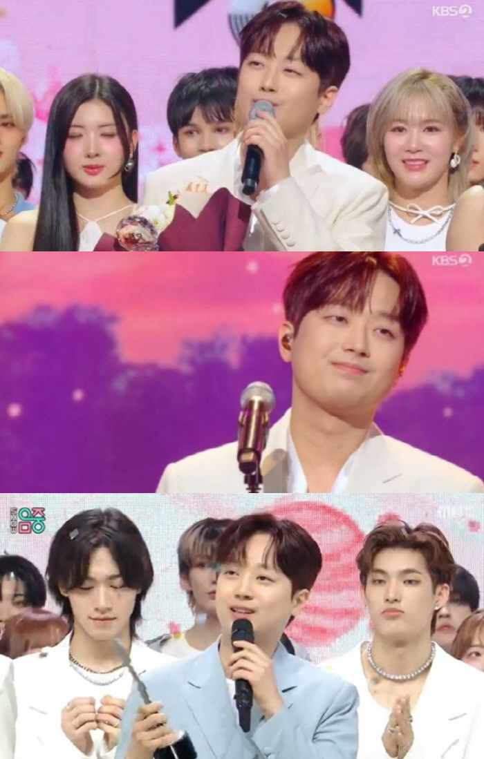 [SC이슈] 이찬원, 뮤뱅 이어 음중서도 1위 달성…'땡벌' 이후 17년…