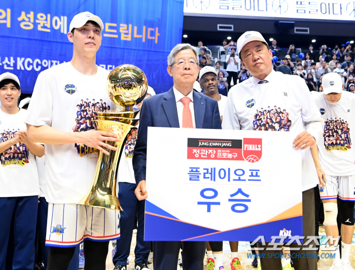 [KBL챔프전]'우승 명장' 전창진 "저를 믿고 도와준 모든 분들께 뜨거…