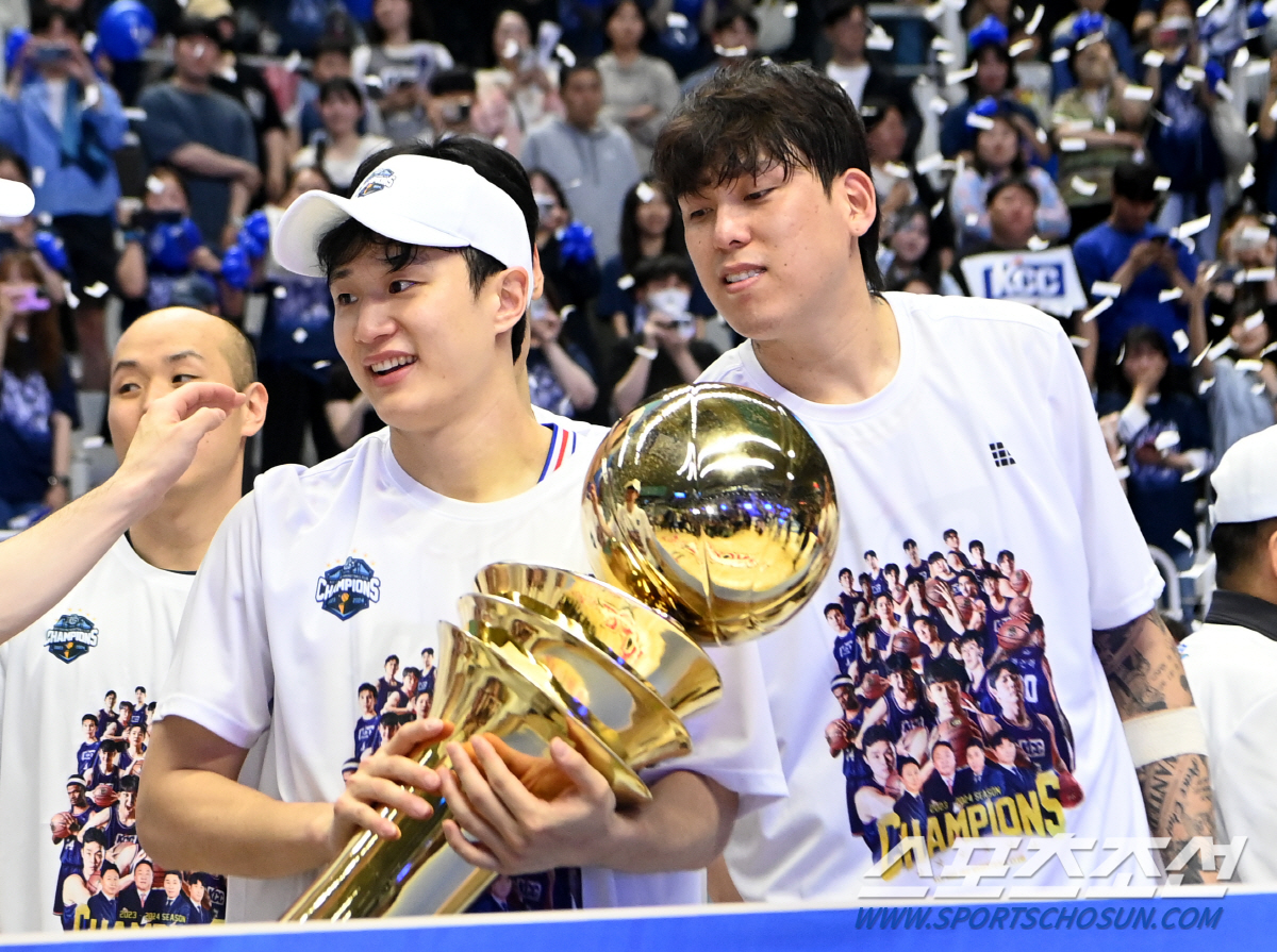 승리 예감에 상남자 포효했던 허웅, 우승 확정에 왈칵 쏟아낸 감격의 눈물