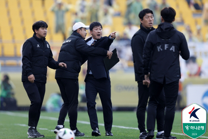 [현장리뷰]'못 이겨도 정효볼' 정공법으로 고비 벗어난 광주…허율 결승골…