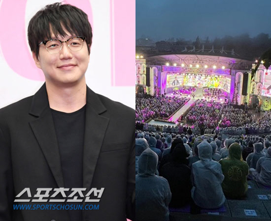 우비로 가득찬 공연장..성시경, '폭우 콘서트' 성료 "난 행복한 사람"…