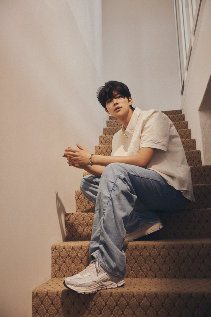 190cm 피지컬·우월 비주얼..문상민, 글로벌 스포츠 브랜드도 주목