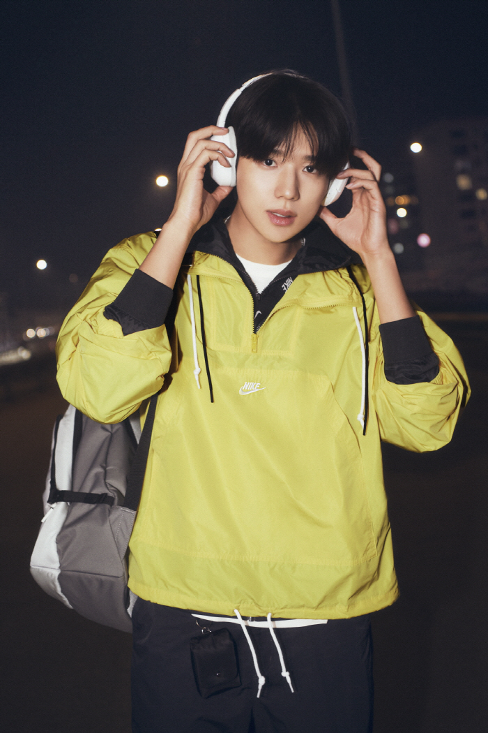 190cm 피지컬·우월 비주얼..문상민, 글로벌 스포츠 브랜드도 주목