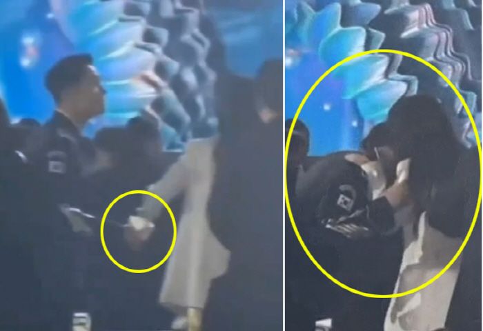 "어깨에 폭~" 이도현♥임지연 '무대 뒤 스킨십'..'백상' ★들 '몰랐…