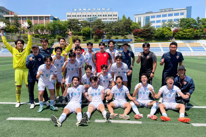 포항 U-18 포항제철고, K리그 주니어 전기리그 조기 우승 확정!