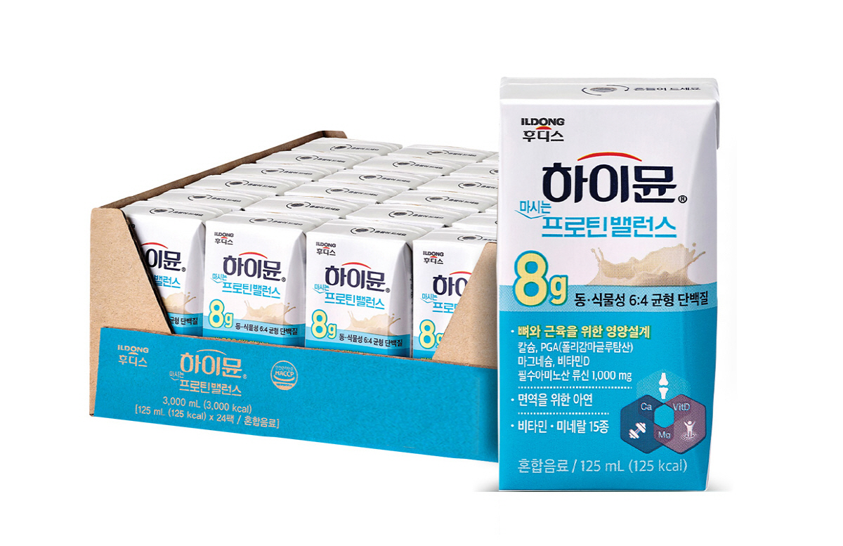 일동후디스, '하이뮨 마시는 프로틴 밸런스' 팩 버전 선보여