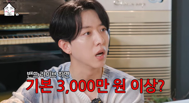 씨엔블루 이정신 "음악방송 출연료 5만원…라이브 위해 3천만원 써" (종…