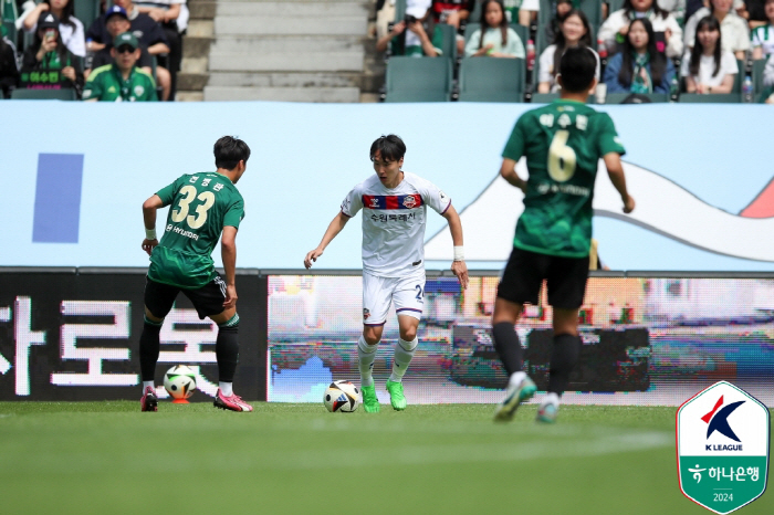 '0-2→3-2' 이승우 멀티골+정재민 역전골 수원FC, '보아텡 퇴장'…