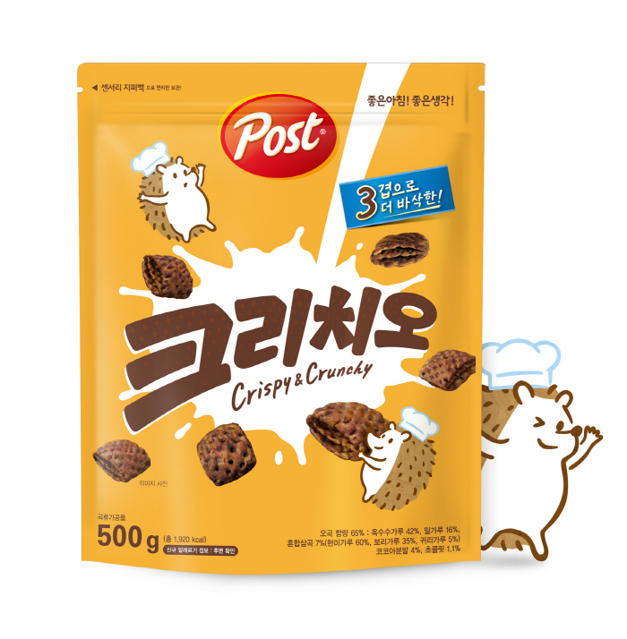 동서식품, 시리얼 '포스트 크리치오' 선보여