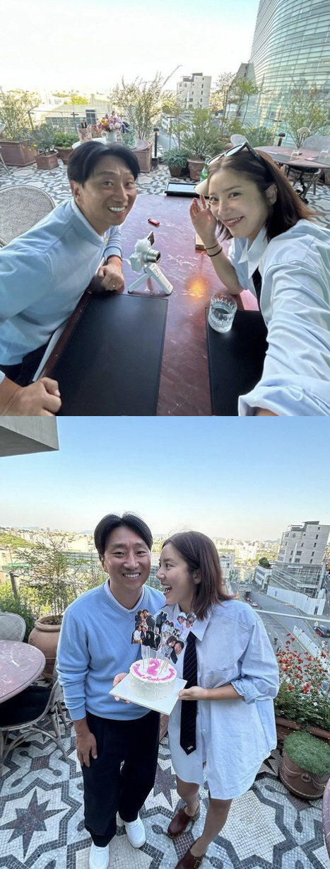 손담비, 이규혁♥과 결혼 2주년 파티 "지금이 나의 황금기"…미소까지 닮…