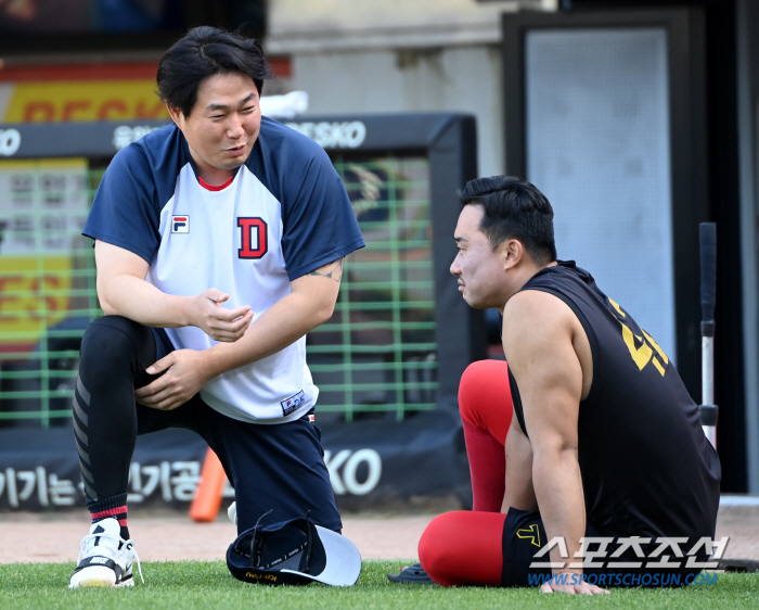 '태군마마 등장에 웃어버린 양바오' 양의지-김태군, 든든한 안방마님들의 …