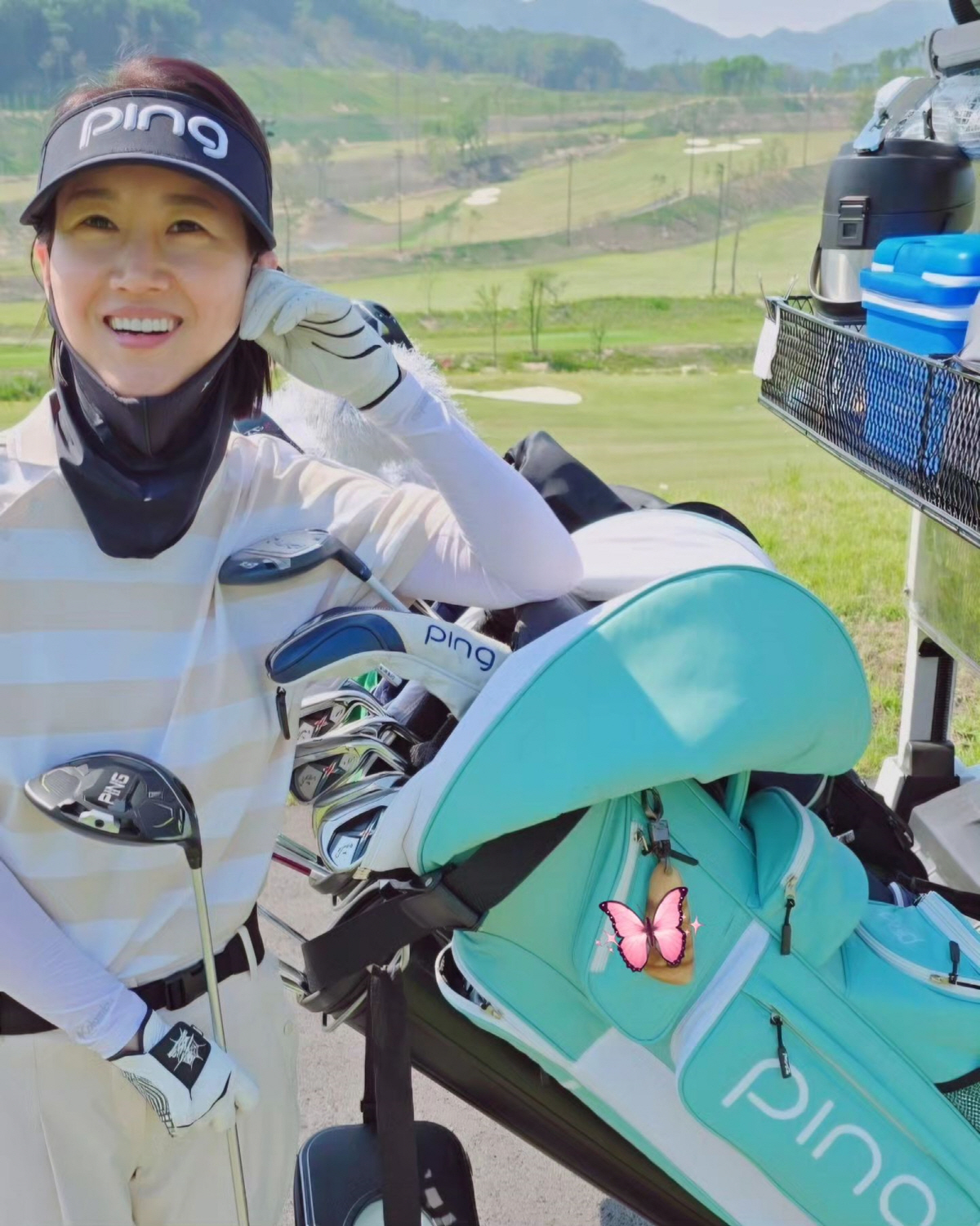 "나 오늘 진짜 라베했어"…장윤정 89타 인생골프, ♥도경완 "곧 따라잡…