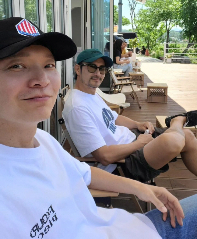 신정환, '카지노'로 흥한 임형준과 투샷…극과 극 근황 '눈길'