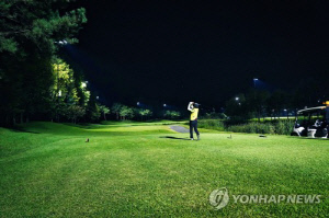 국내 야간영업 골프장, 3년 전에 비해 44개소 증가