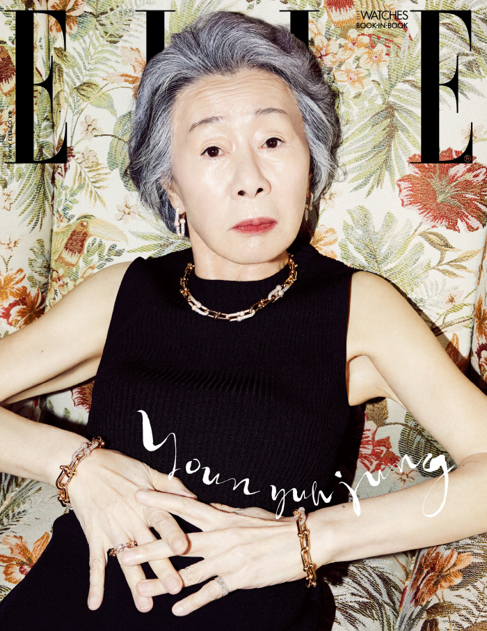윤여정 "'파친코 시즌2' 지난해 촬영 마쳐...내 몫은 했다"[화보]