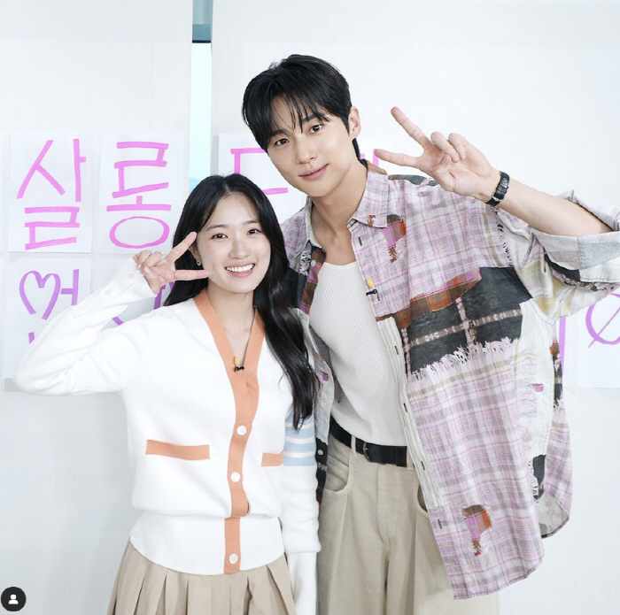 솔♥선재 '살롱드립2'에 떴다! 변우석♥김혜윤 '최초 예능 투샷'[SC이…