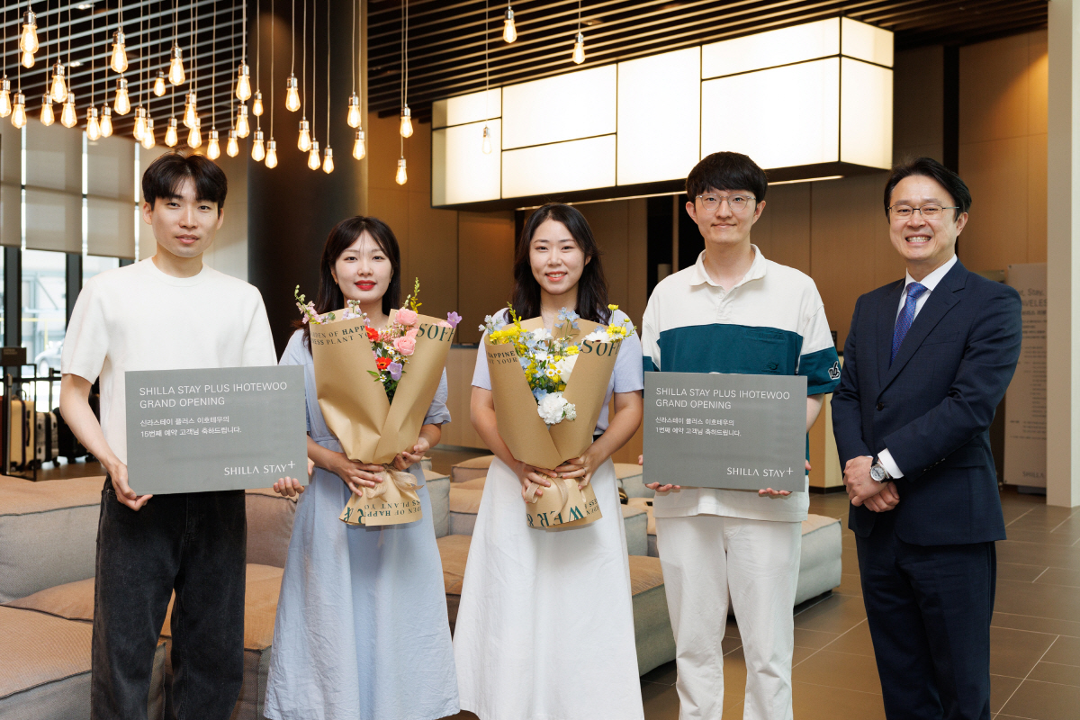 신라스테이 플러스 이호테우, 그랜드 오픈 '환영 세레모니' 진행