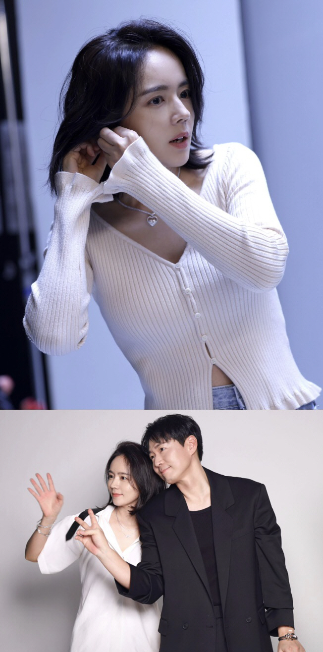 40대 한가인, '납작배' 노출…연정훈♥ 3대 도둑 만든 비주얼