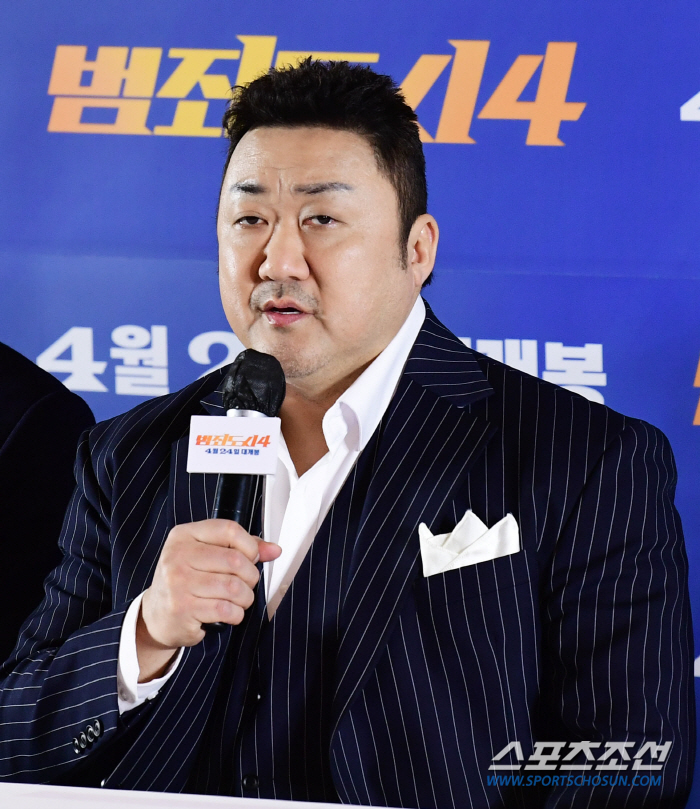 마동석, 또 마동석을 넘었다..1071만 돌파 '범죄도시4', '범도3'…