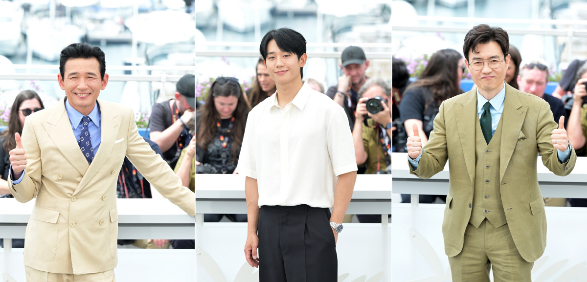 황정민X정해인X류승완 감독 '베테랑2', 칸영화제 공식 행사 스타트