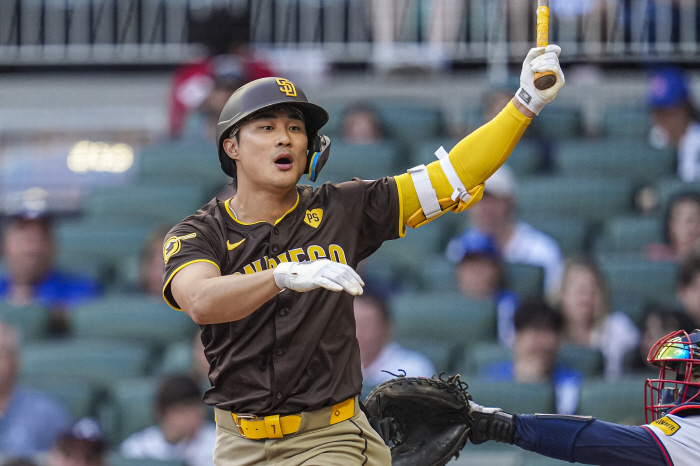 '그림같은 수비+OPS 7할대 복귀' 김하성, 시즌 첫 DH 2안타 1득…