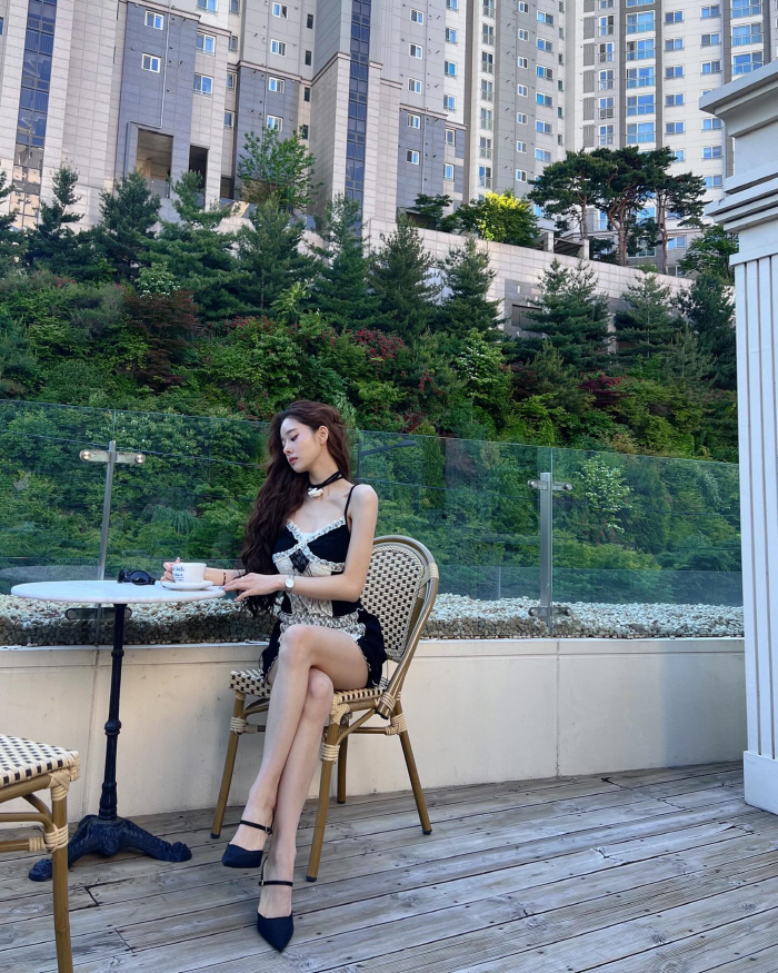 프리지아, 바비인형 미모에 이너웨어 스타일…슬렌더 몸매의 정석