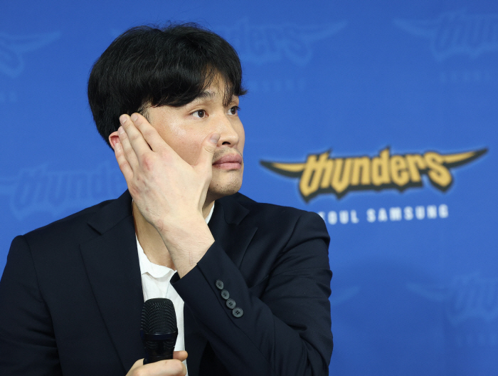 우여곡절 삼성행 이대성 기자회견. 이례적 발언 "가스공사 진정성 있는 (…