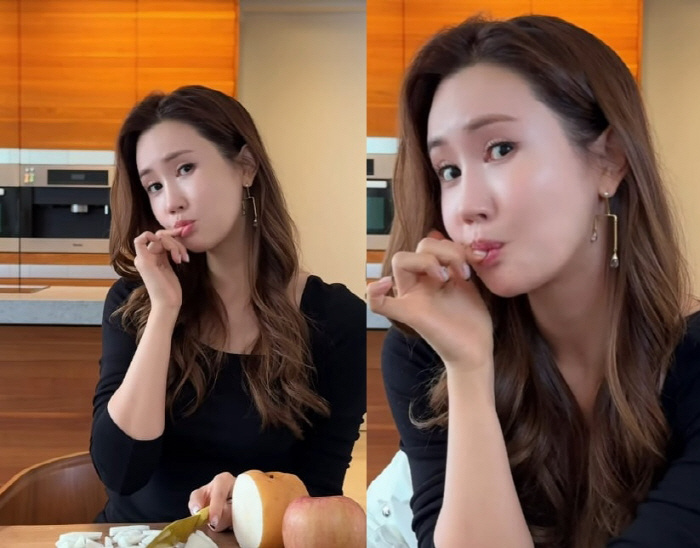 '전지적 ♥세븐 시점' 이다해, 손가락 물고 '애교 뿜뿜' 모습 공개