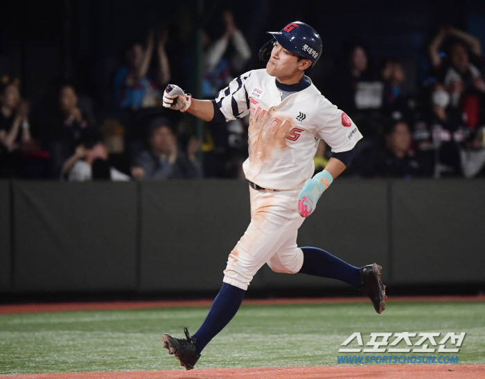 '마황'을 누가 막으랴! KIA 윤영철 무너뜨린 한방…홈런→3루타 뒤집어…