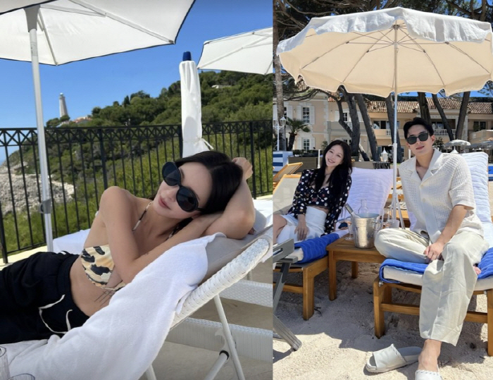 한예슬♥남편, 성대한 결혼식 없이 '초호화 신혼여행'으로 대체..얼굴엔 …