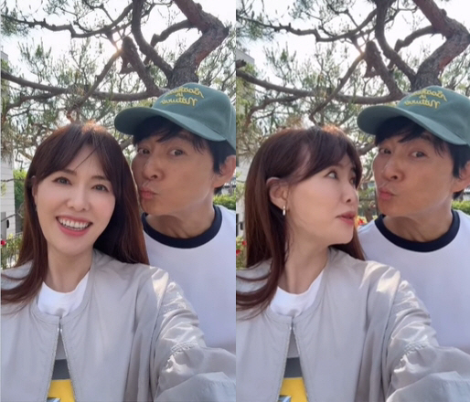최수종, ♥하희라 향해 입술 쭉..서로 바라보는 '애정 뚝뚝 눈빛'