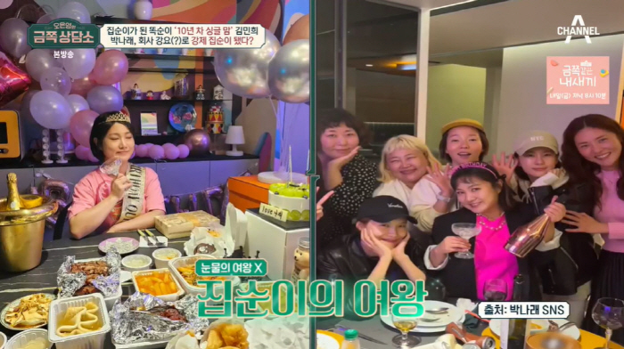 '금쪽상담소' 박나래 "회사에서 날 집에 가둬놔...강제 집순이 생활 중…