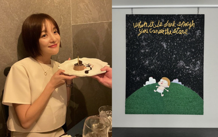 '득남' 황보라, 출산 후 건강한 첫 근황 "너무 귀한 선물 받아"
