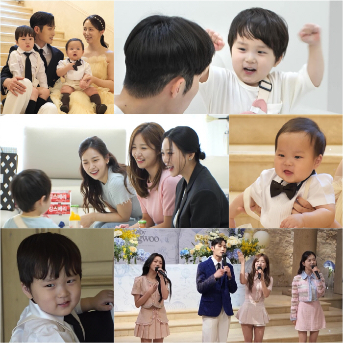 김준호, 子정우 돌잔치 위해 '트롯걸스 3인방' 홍지윤·강예슬·정다경에 …
