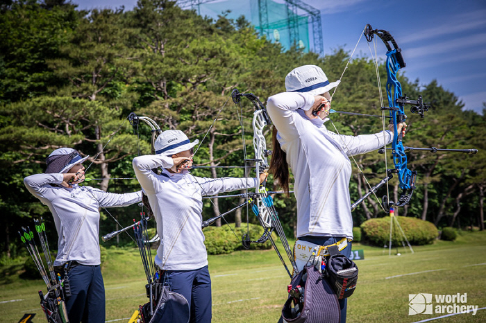 '세계 최강' 한국 여자 양궁, 1차 이어 2차월드컵 결승에서도 중국에 …