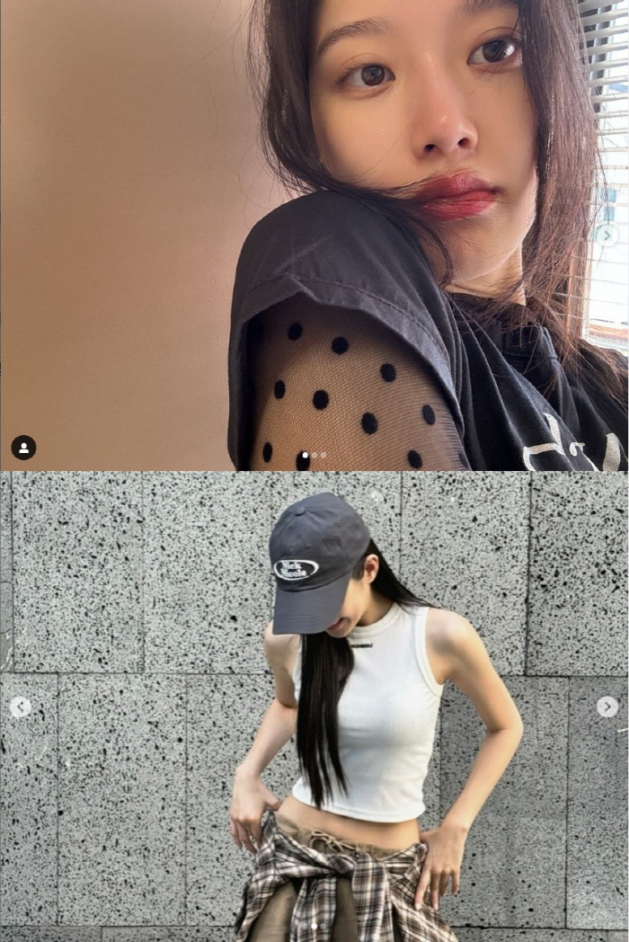 문가영, 큰 눈망울 돋보인 '초근접' 셀카에 '한 줌' 허리 반전 몸매!…