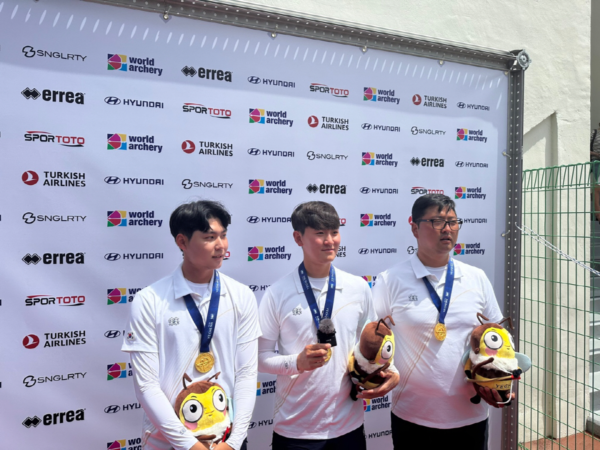 '금3-은3-동1' 한국 양궁, 국내 모의고사 '성공적' "올림픽까지 1…