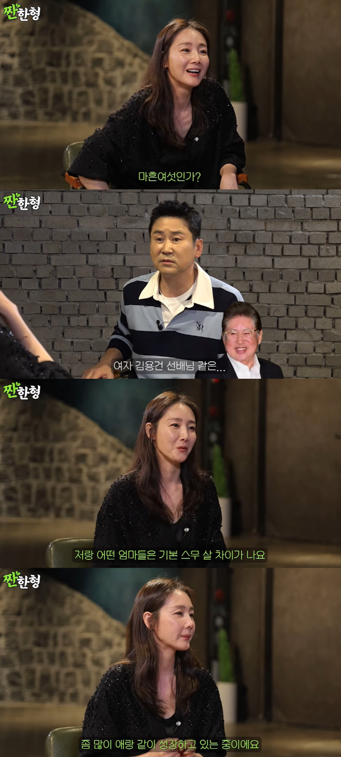 '46세 출산' 최지우 "또래 엄마들과 20살 차이 나, 악착같이 어울려…