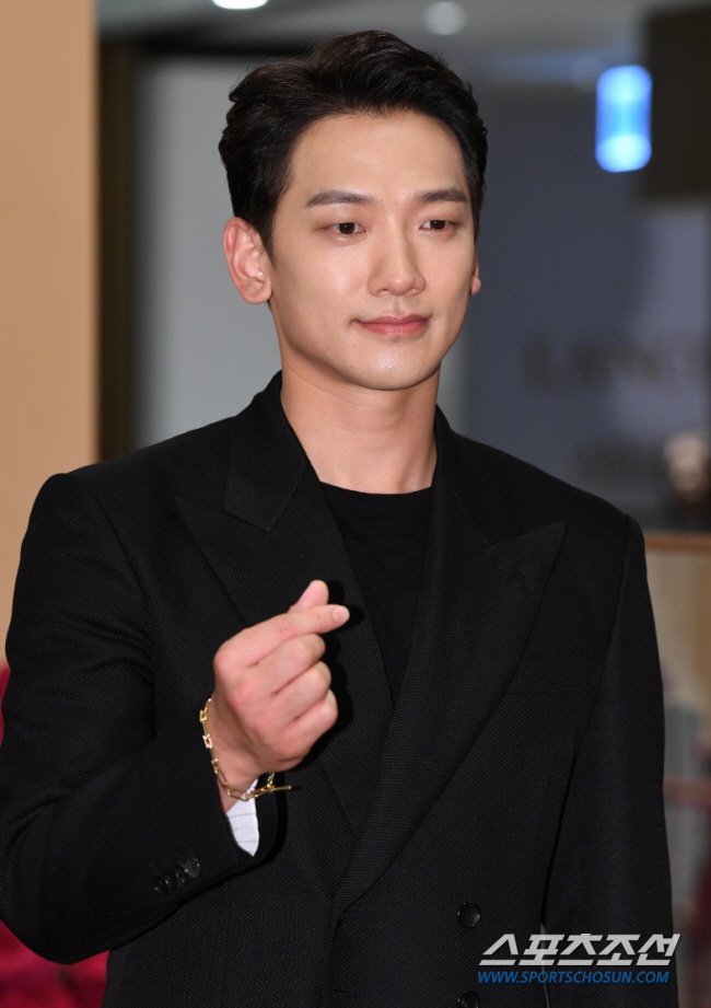 비 "정석원과 딸 운동회 참석, '아빠 달리기' 함께 출전했지만 패배" …