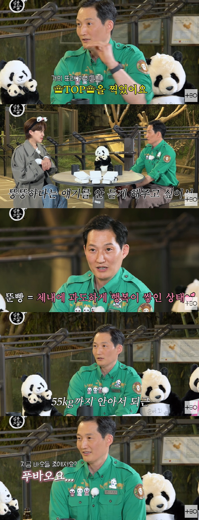 푸바오 학대설 속 송영관 사육사 "하루만 대신 살아보고 싶어"…장도연 '…