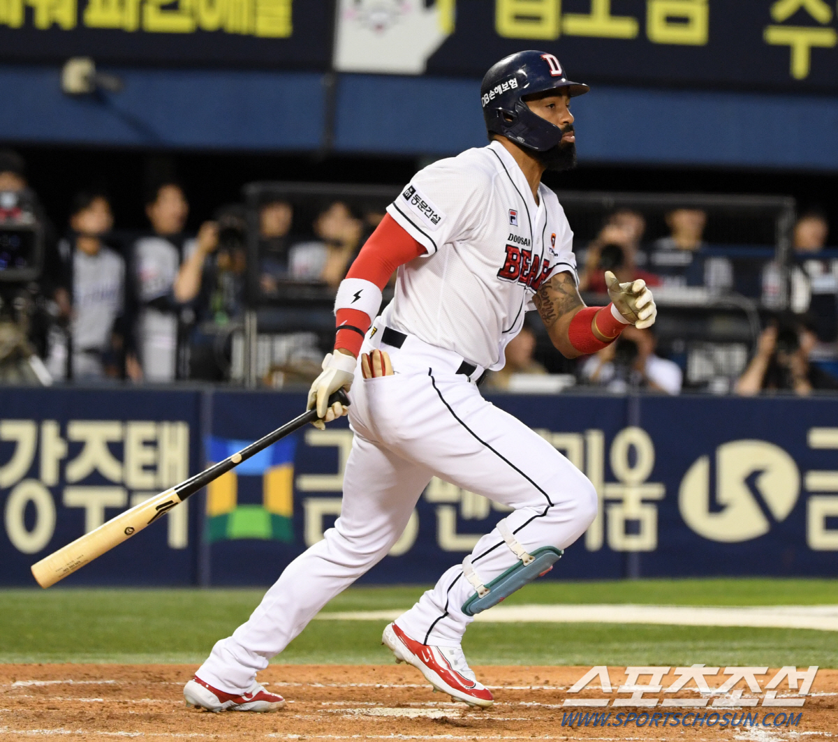 첫 리드오프→3안타 폭발 '대적중'…"美 경험 있었지만" 국민타자 조언,…