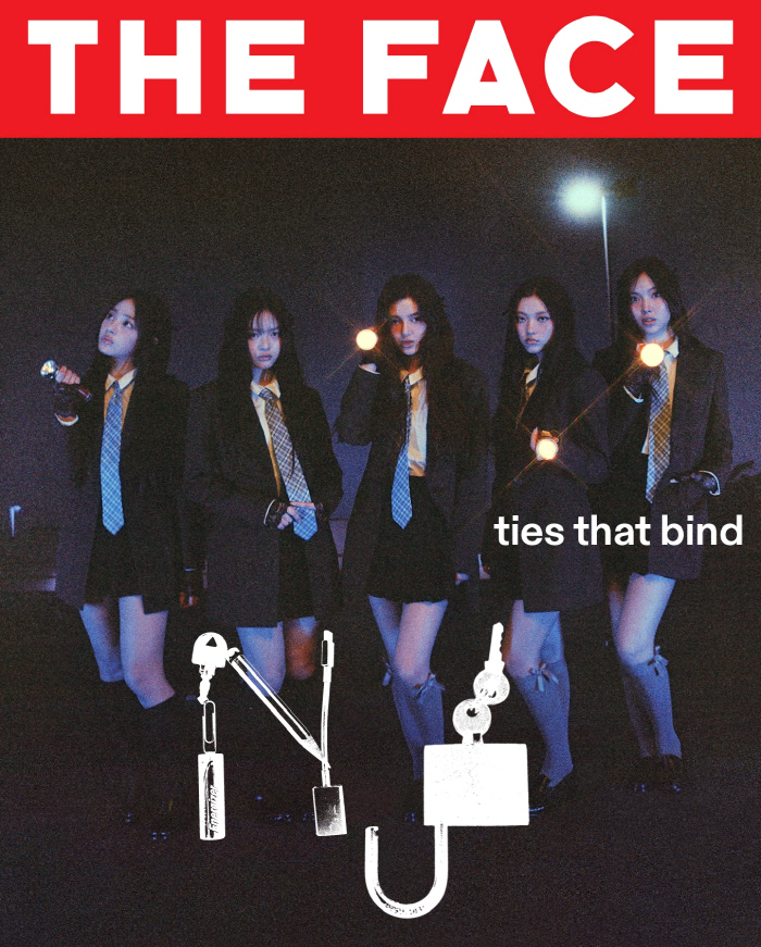 "K팝 경계 뛰어넘다" 뉴진스, 英매거진 'The Face' 표지 장식