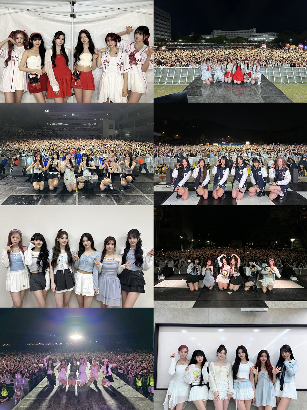 스테이씨, 7월 컴백 앞두고 '열일'…대학축제→행사 종횡무진