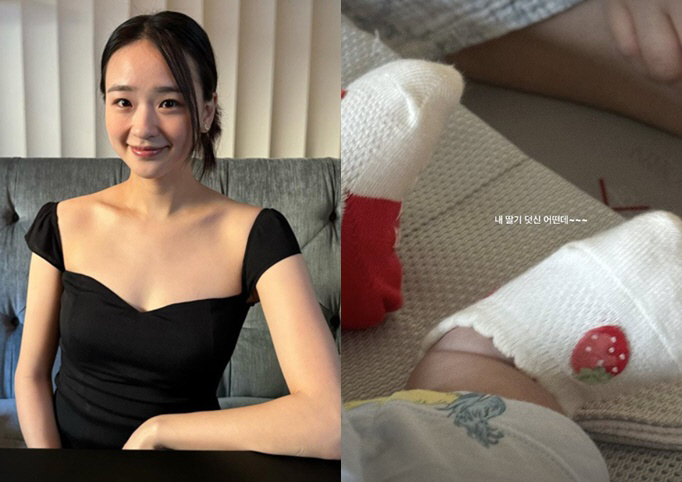 '초보 엄마' 손연재, 아들 덧신 신은 모습에 감동..요정은 육아 중!