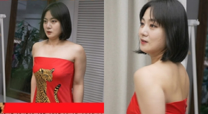 '49kg' 박나래, S사이즈 레드원피스 자태에 "만세!" 환호 터졌다 …