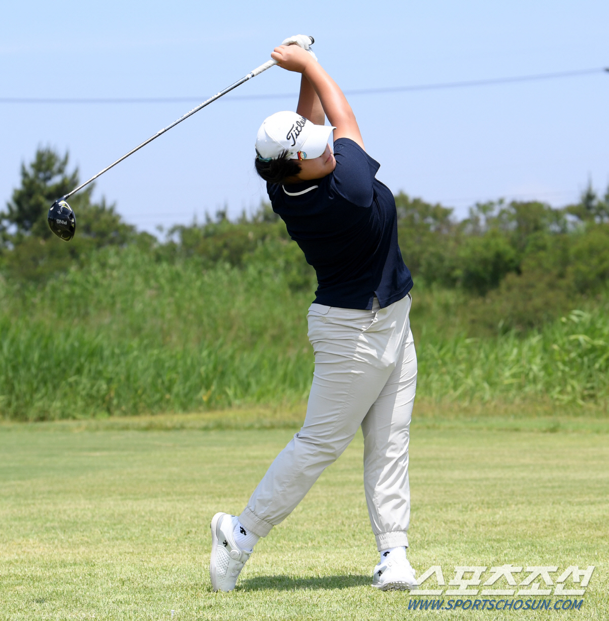 김민수 표송현, 제35회 한국골프대학과 함께 하는 스포츠조선배 전국중고등…