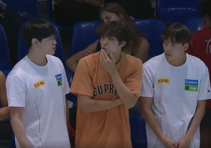 "파리행 金빛 마무리" 황선우X이호준 자유형200m 1-2위...수질논란…