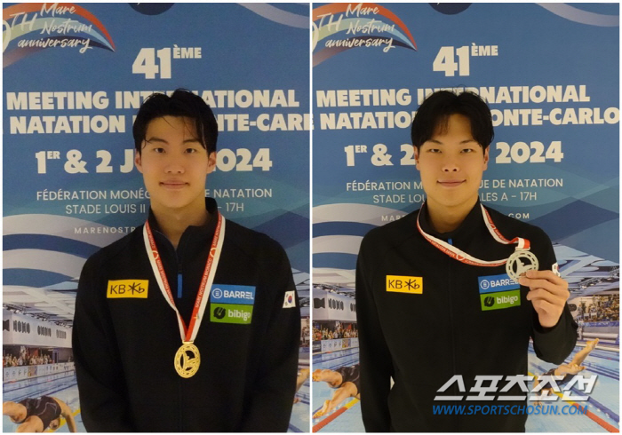 "파리행 金빛 마무리" 황선우X이호준 자유형200m 1-2위...수질논란…